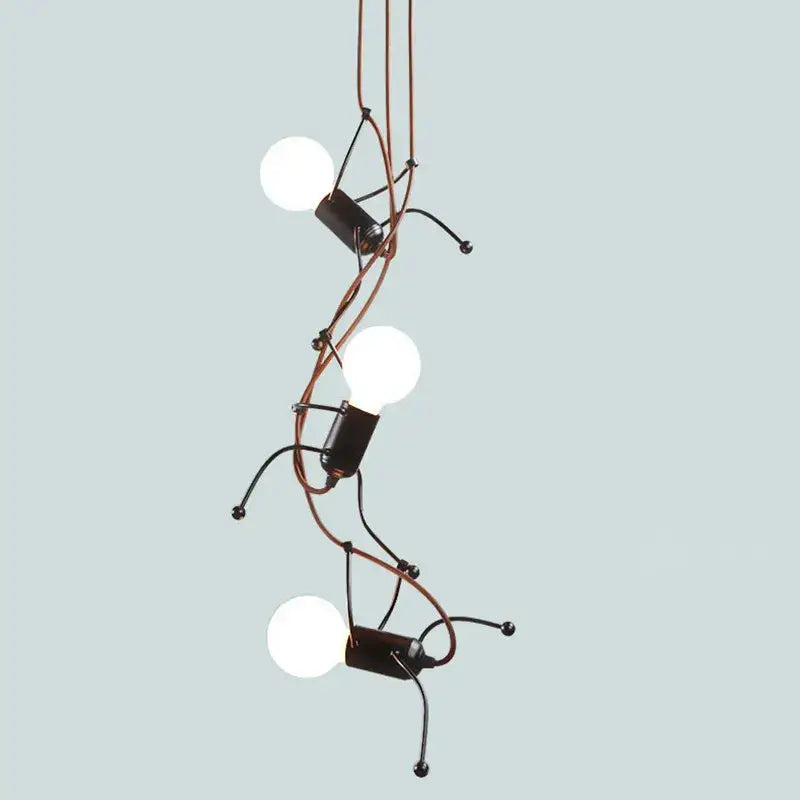 Copper Climber Chandelier