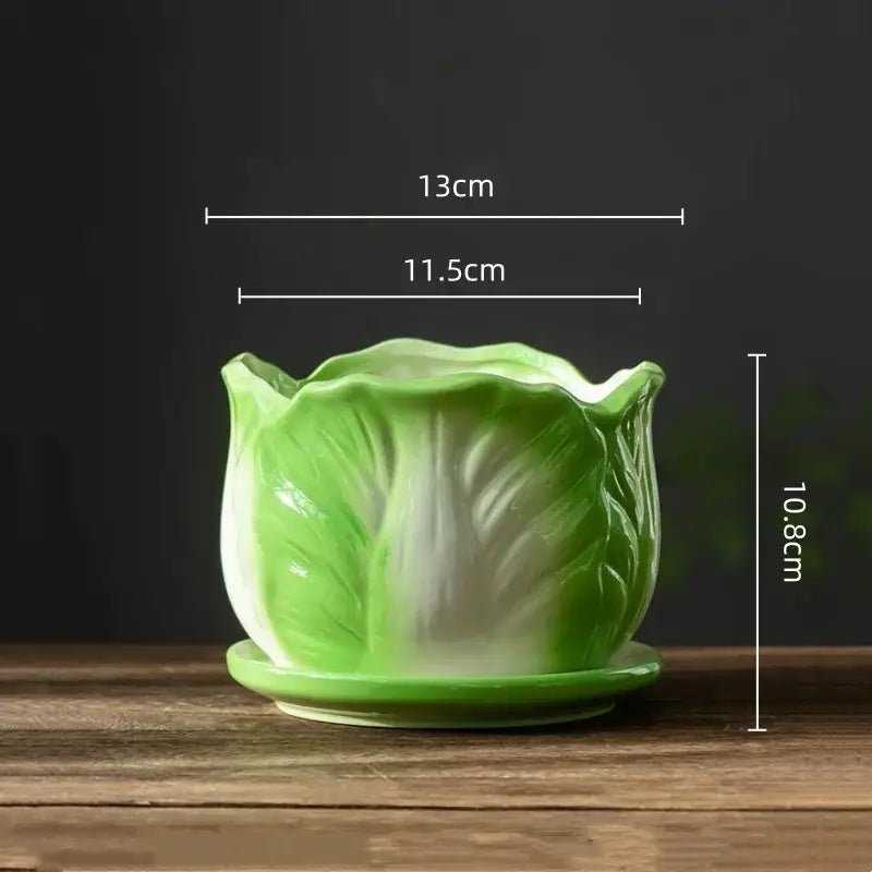 Ceramic Cabbage Flowerpot