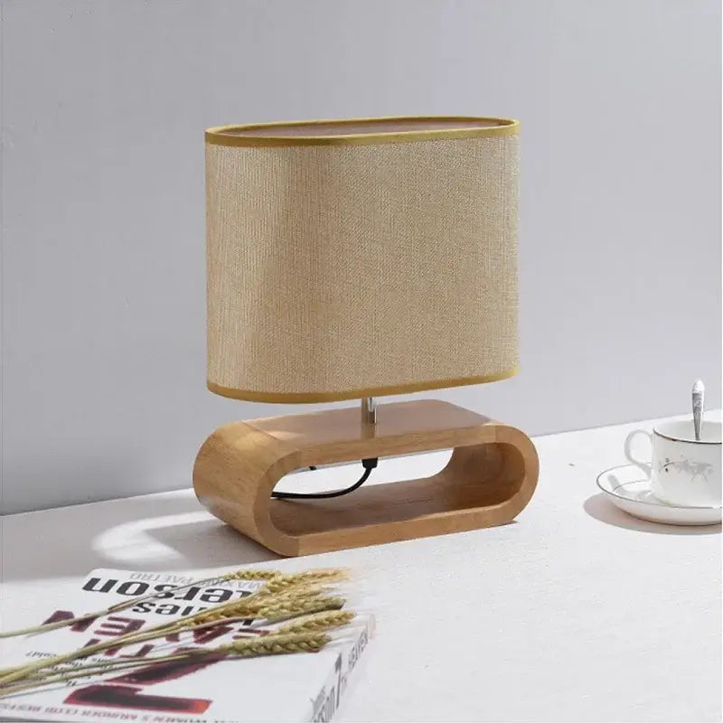 Wooden Nordic Table Lamp