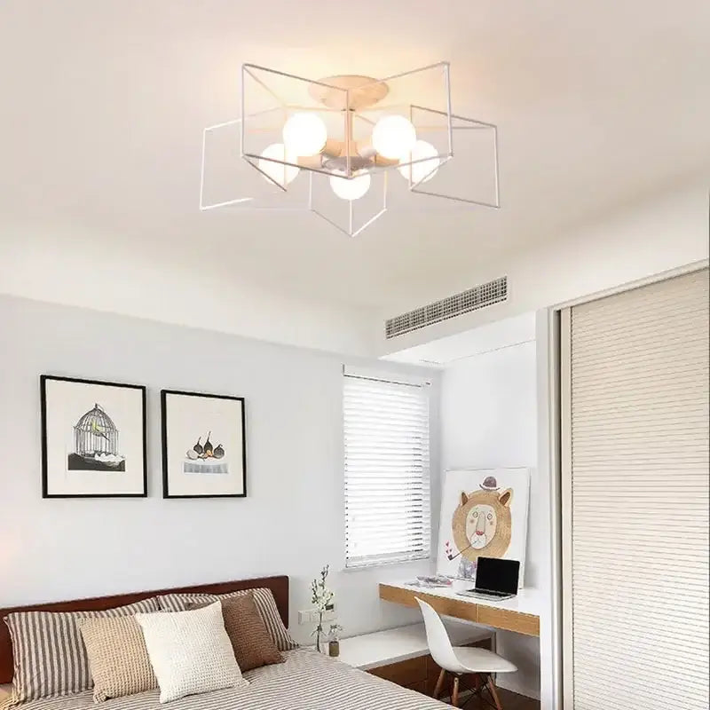 Gold Star LED Chandelier
