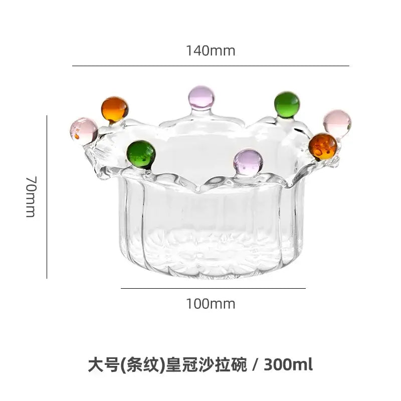 Glass Bead Fruit Bowl