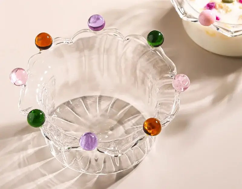 Glass Bead Fruit Bowl