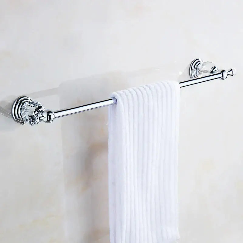 Chrome Towel Bar Rack