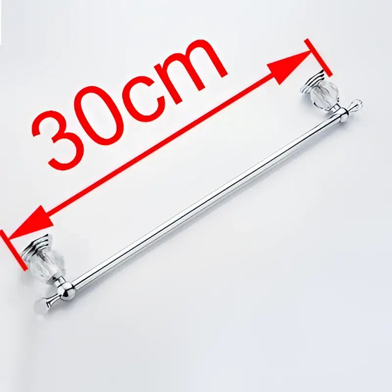 Chrome Towel Bar Rack