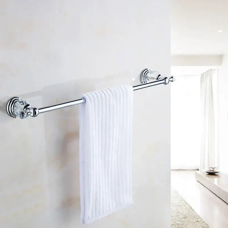 Chrome Towel Bar Rack