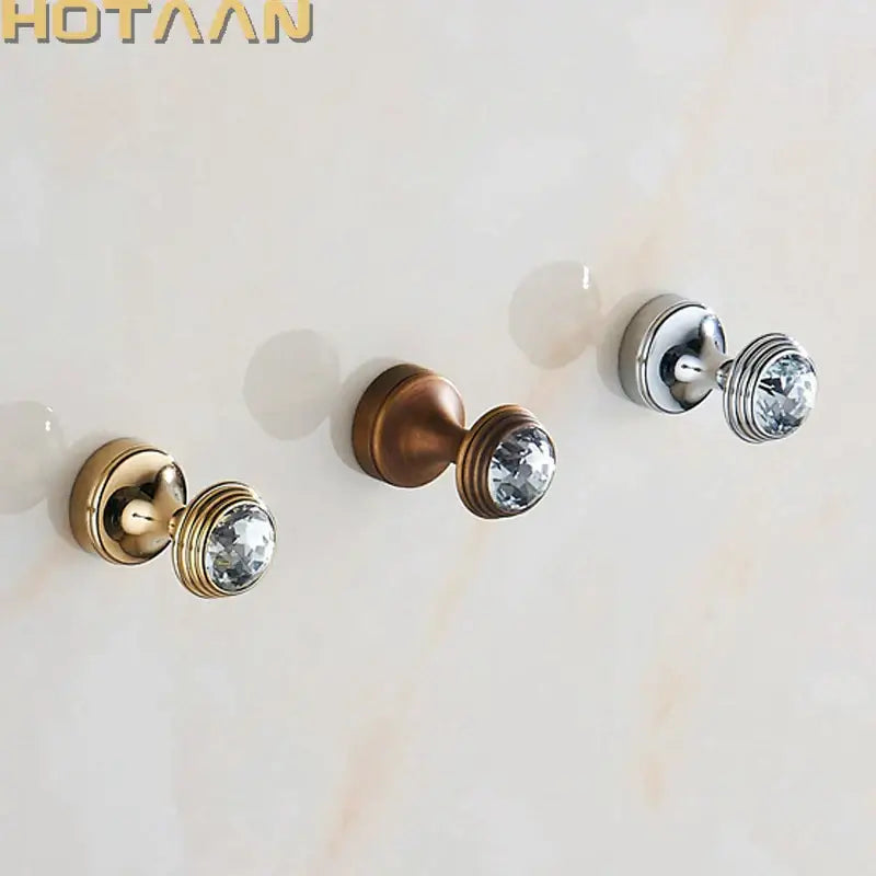 Chrome Wall Hook Set