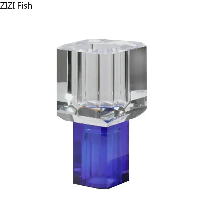 Clear Glass Fish Vase