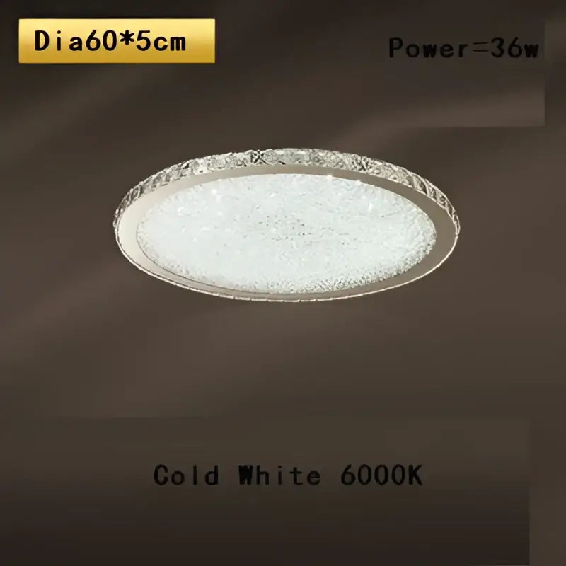 Crystal Frosted Ceiling Lamp
