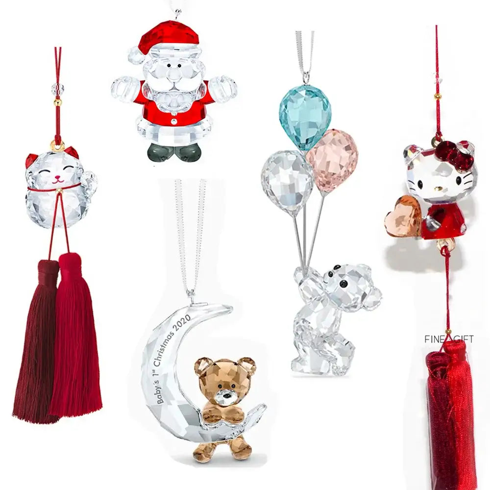 Crystal Animal Hanging Ornament
