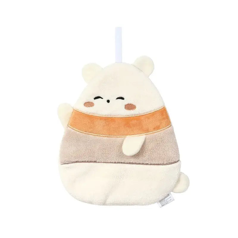 Coral Fleece Animal Towel