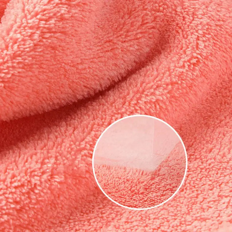 Coral Fleece Animal Towel