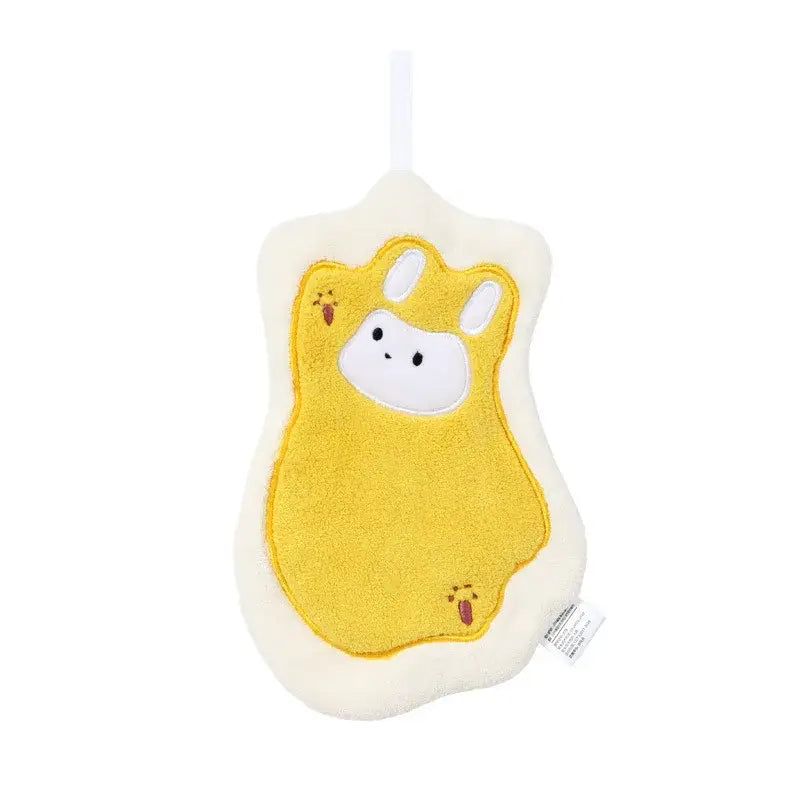 Coral Fleece Animal Towel