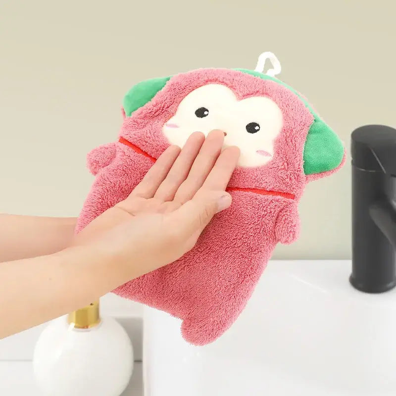 Thickened Plush Animal Towel