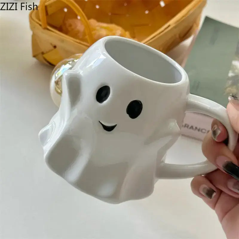 Ghost Ceramic Mug Set