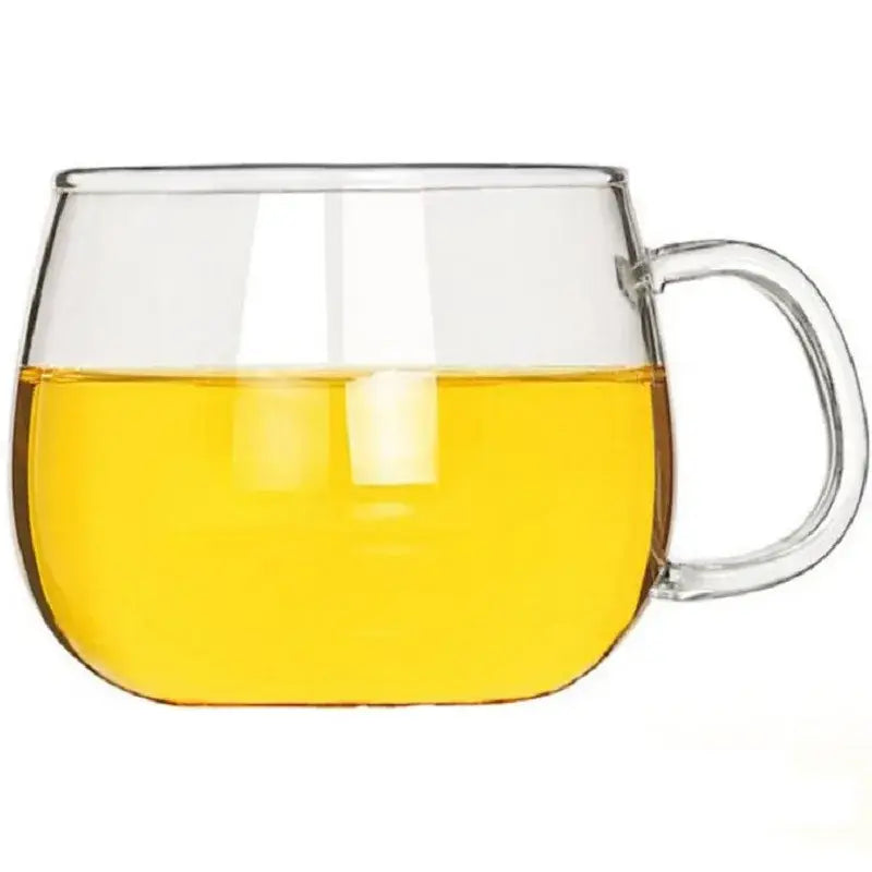 Glass Letter Mug