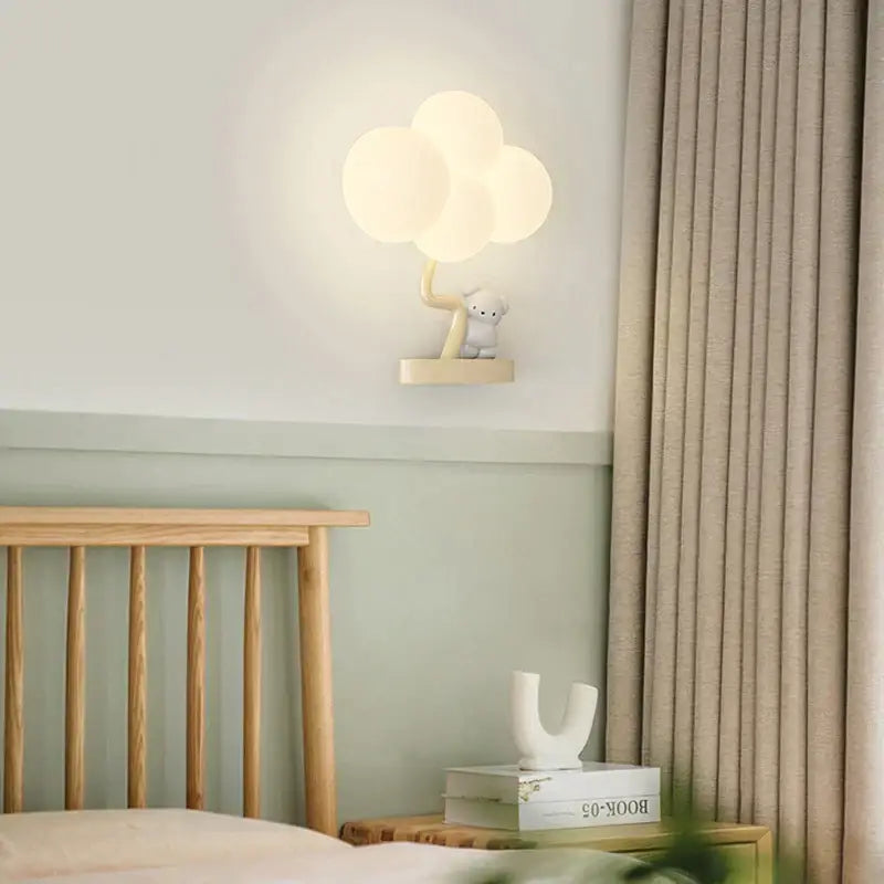 Monkey Tree Wall Lamp