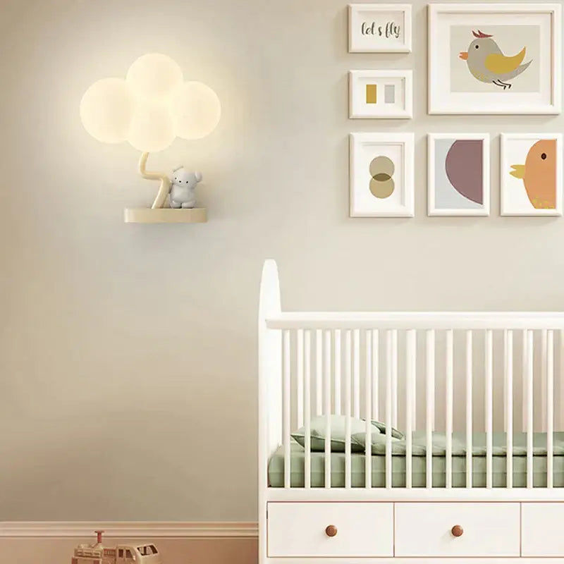 Monkey Tree Wall Lamp