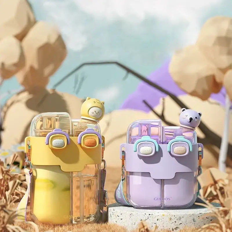 Pastel Animal Sippy Cup
