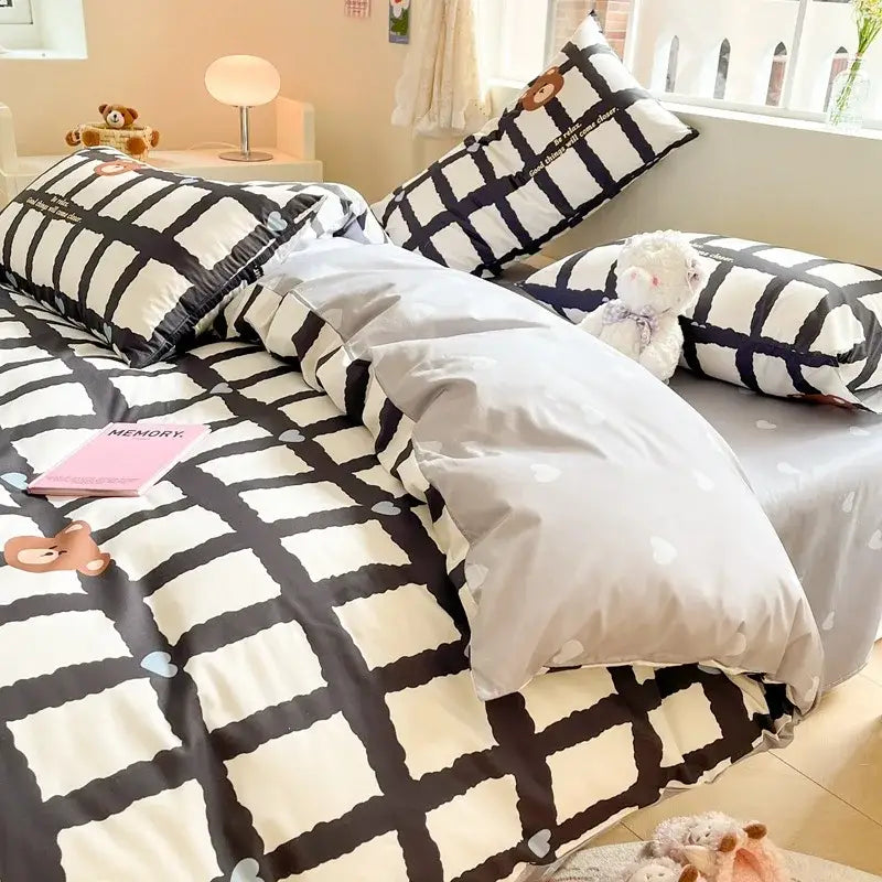 Cotton Floral Bedding Set