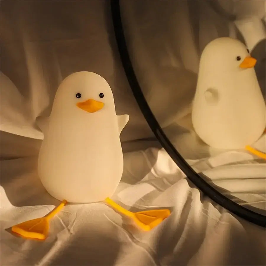 Silicone Penguin Night Lamp