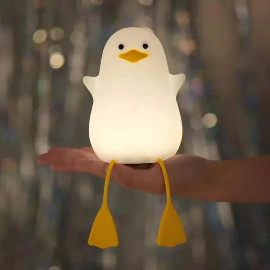Silicone Penguin Night Lamp