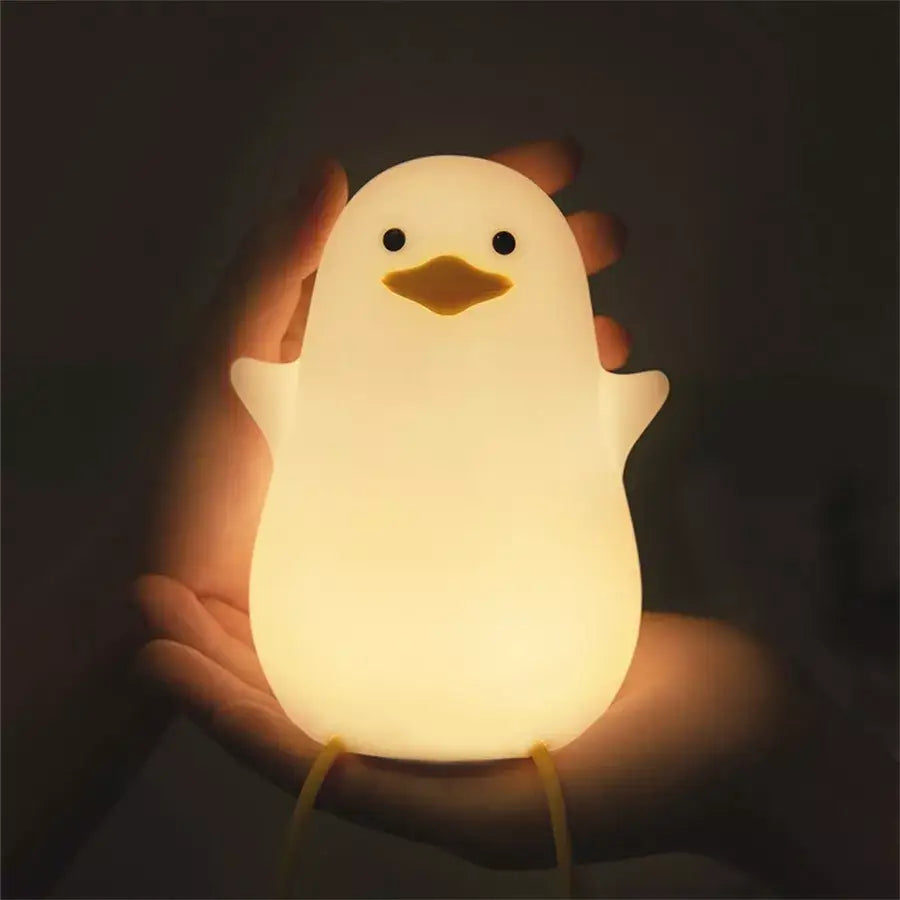 Silicone Penguin Night Lamp