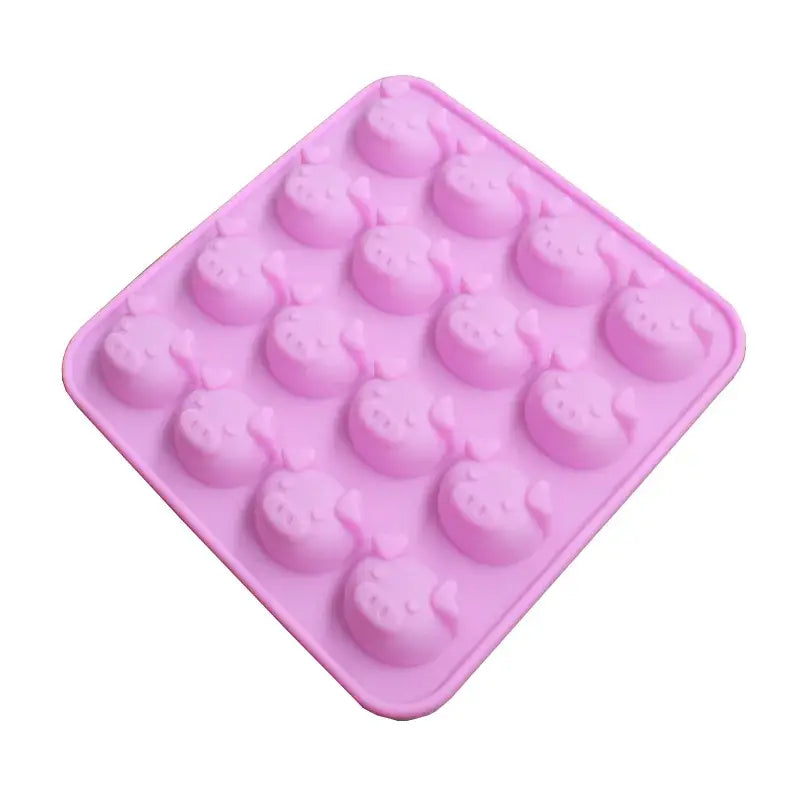 Pink Silicone Cake Mold