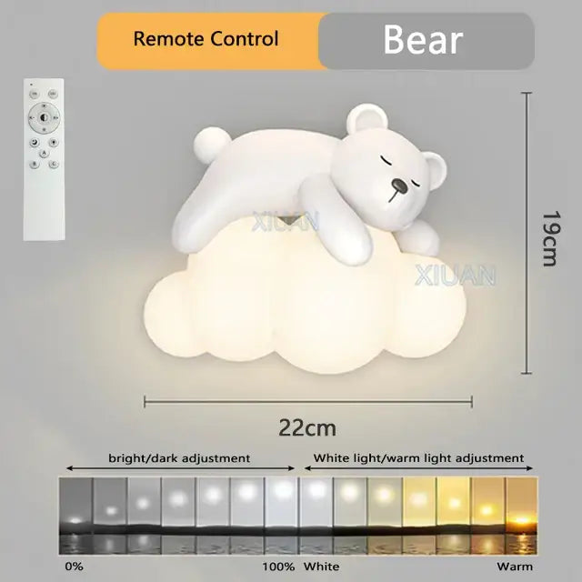 Polar Bear Cloud Lamp