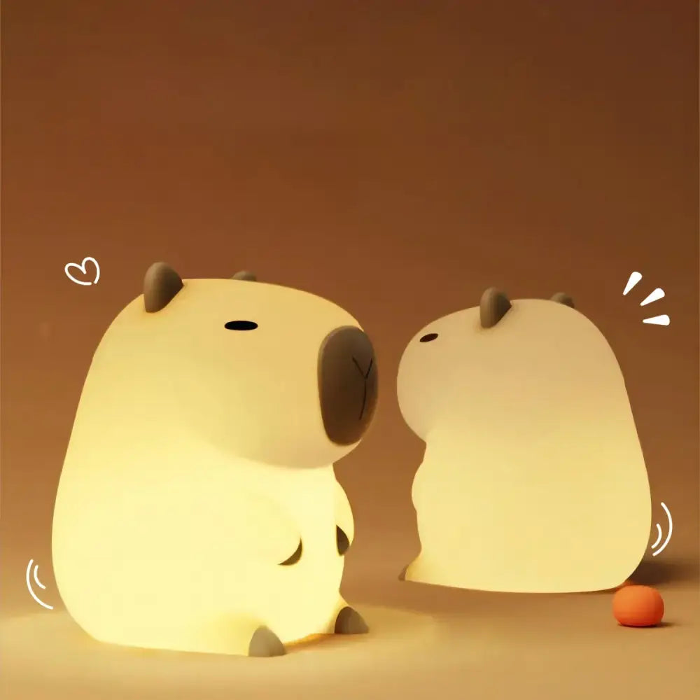Silicone Capybara Night Light