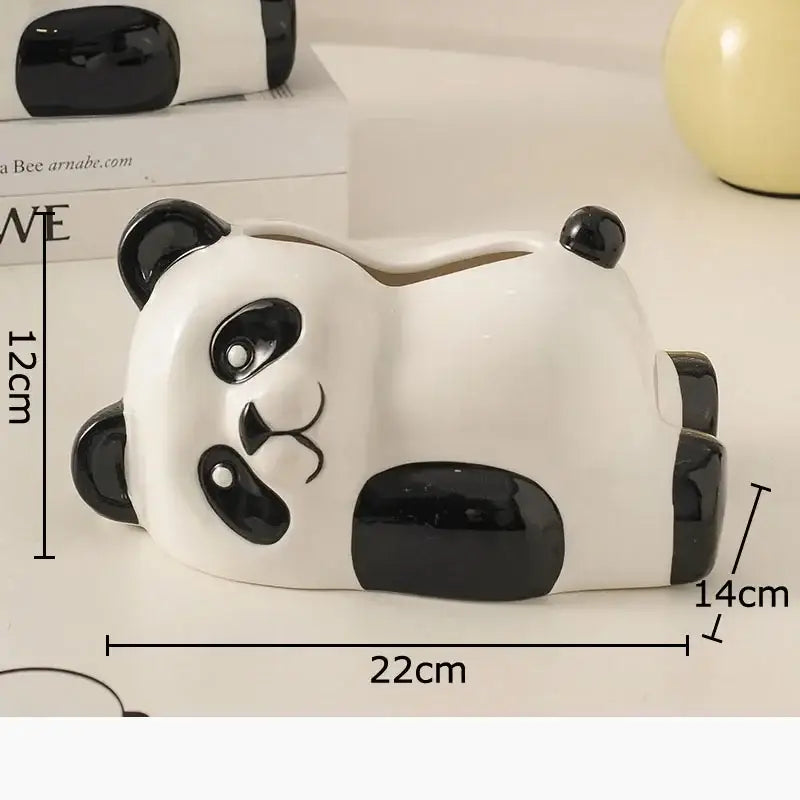 White Poodle Tissue Box