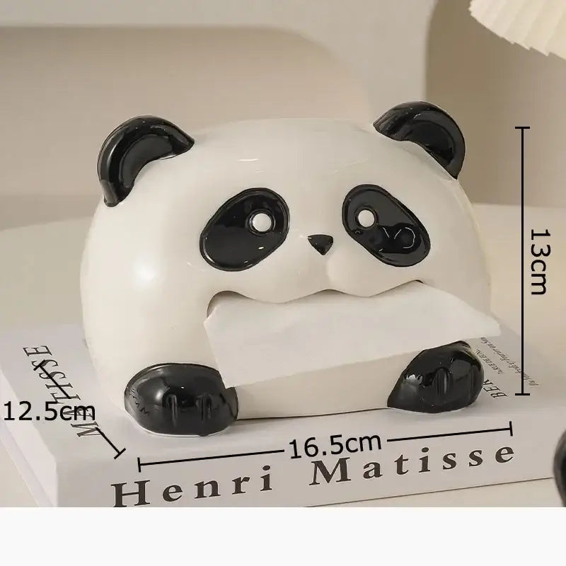 White Poodle Tissue Box