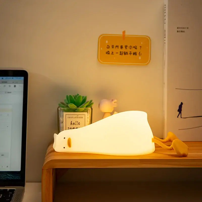White Duck Night Light