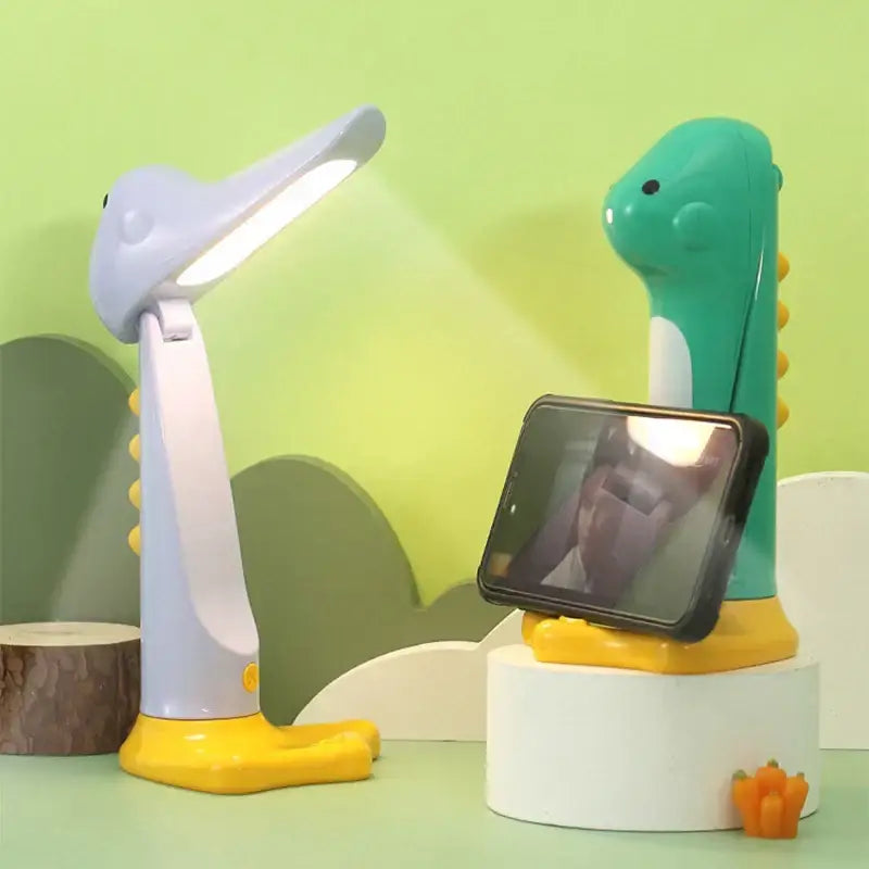 Yellow Dinosaur LED Lamp