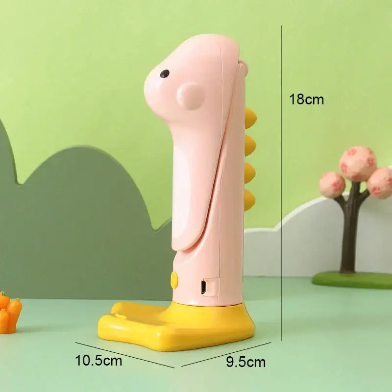 Yellow Dinosaur LED Lamp