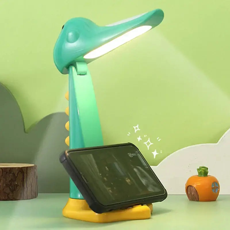 Yellow Dinosaur LED Lamp