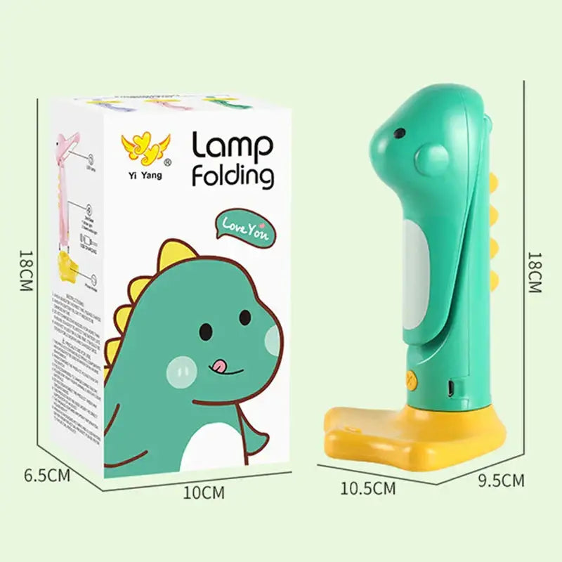 Yellow Dinosaur LED Lamp