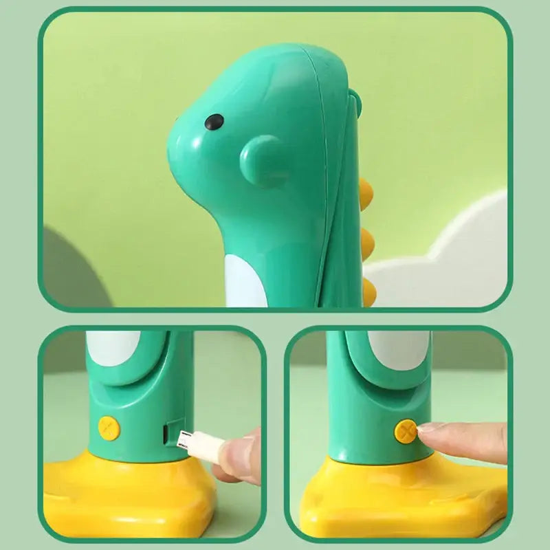 Yellow Dinosaur LED Lamp
