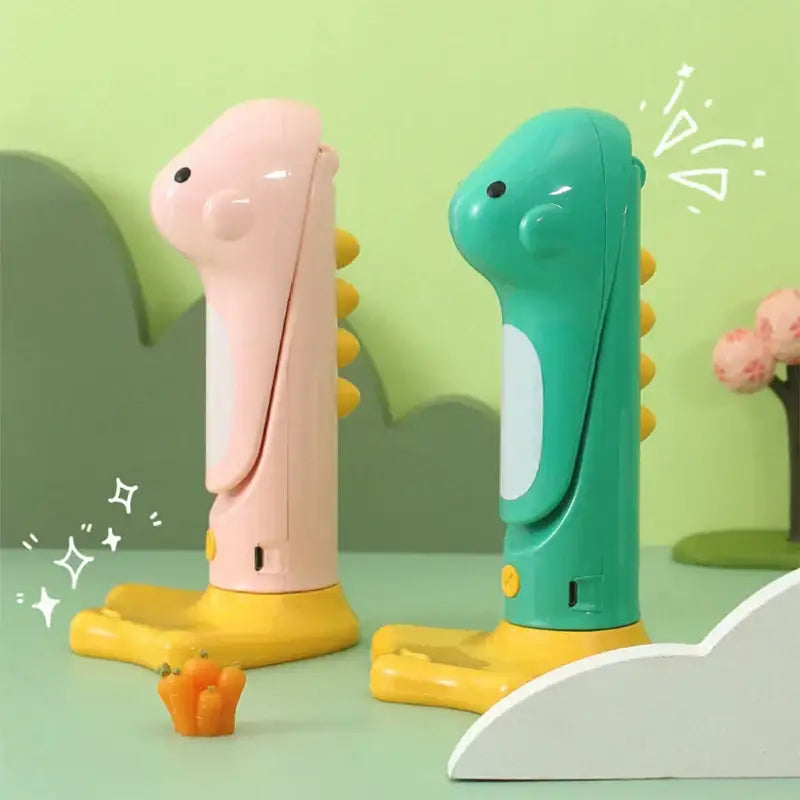 Yellow Dinosaur LED Lamp