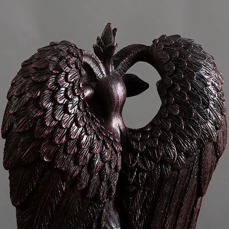 Bronze Devil Resin Statue