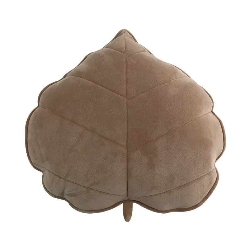 Leaf Plush Throw Pillow