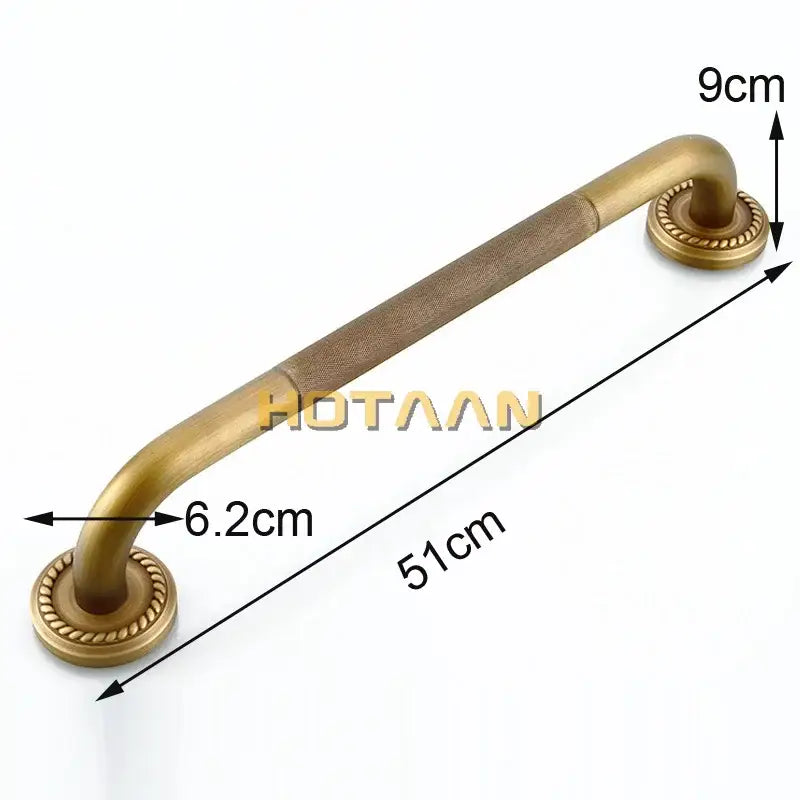 Brass Rope Grab Bar
