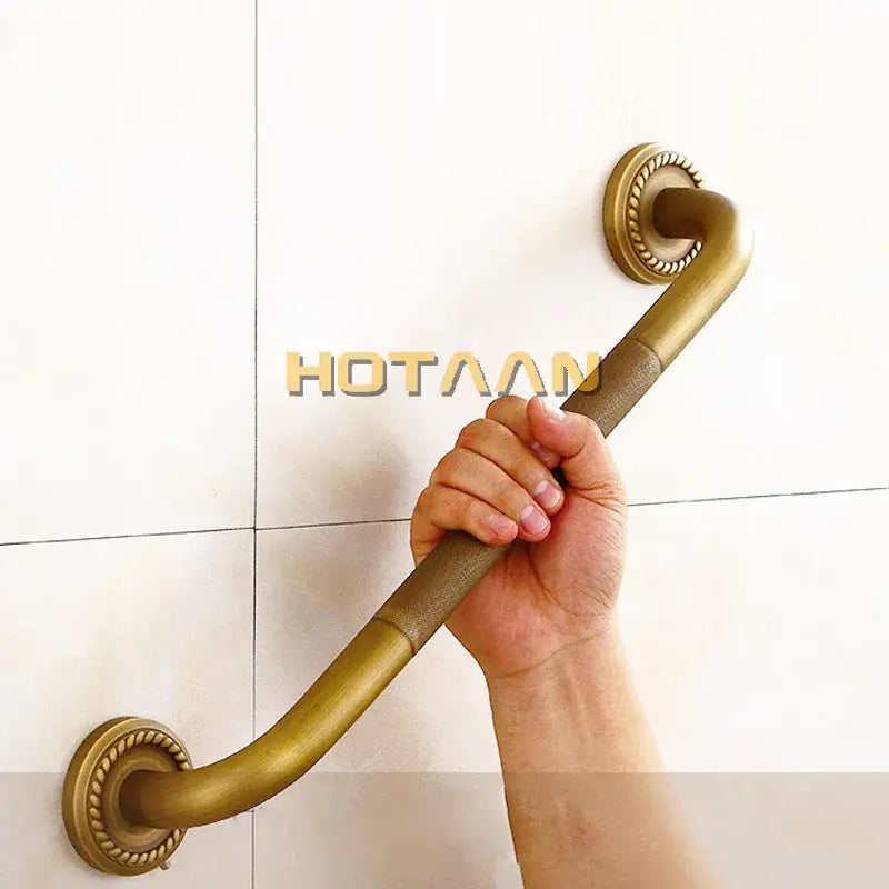 Brass Rope Grab Bar