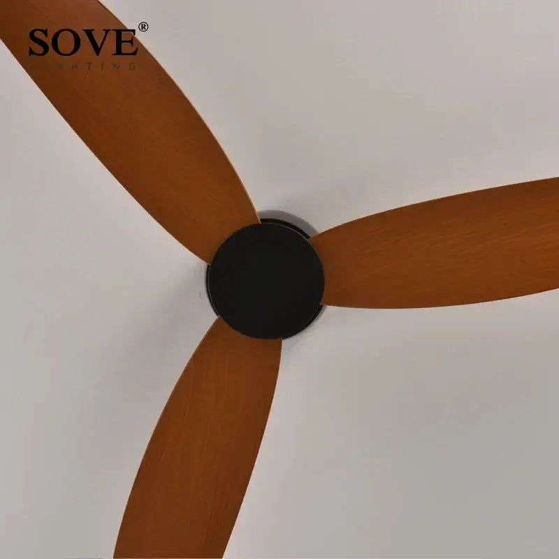 White Wood Ceiling Fan
