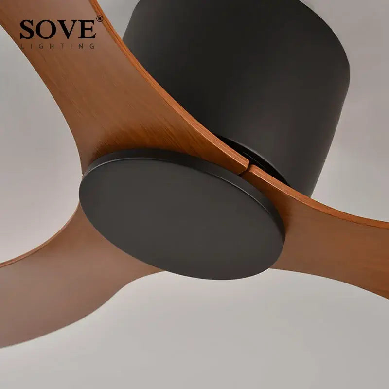 White Wood Ceiling Fan