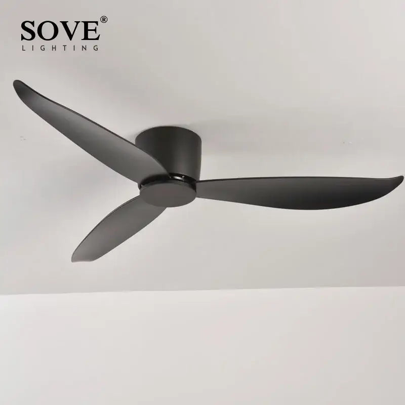 White Wood Ceiling Fan