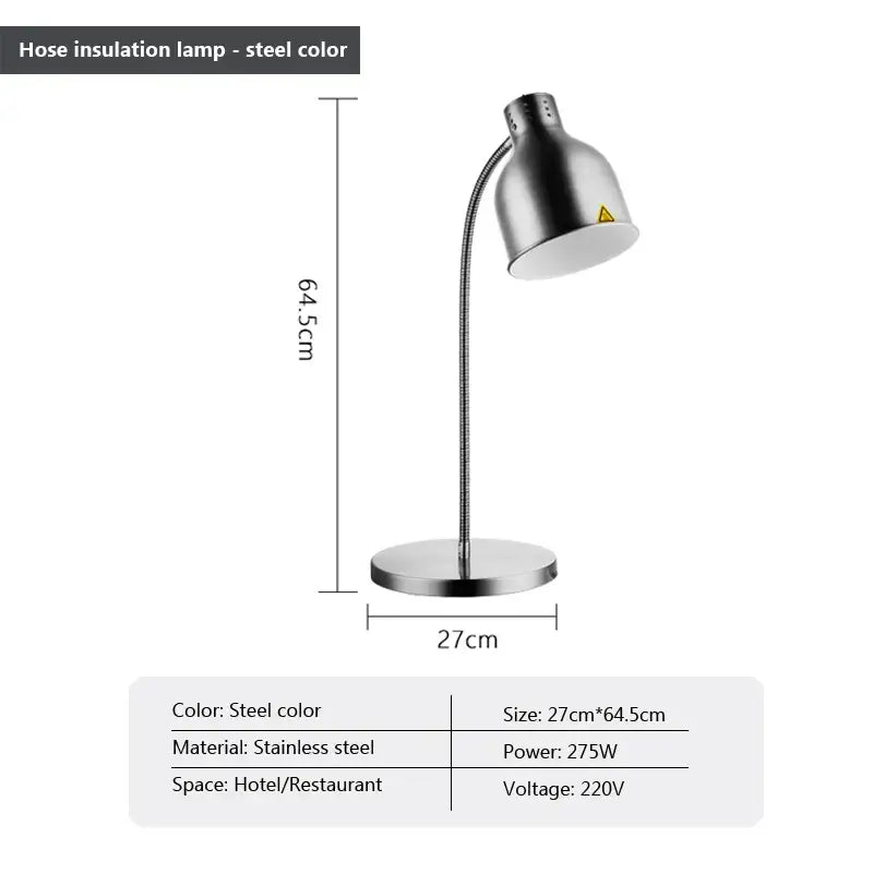 Gold Gooseneck Heat Lamp