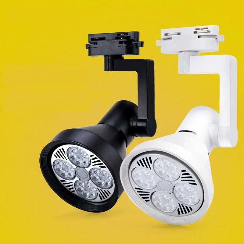 Black White LED Spot Light
