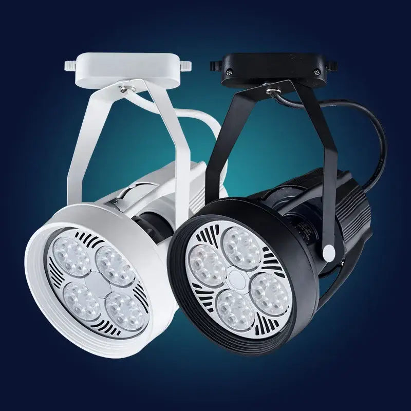 Black White LED Spot Light