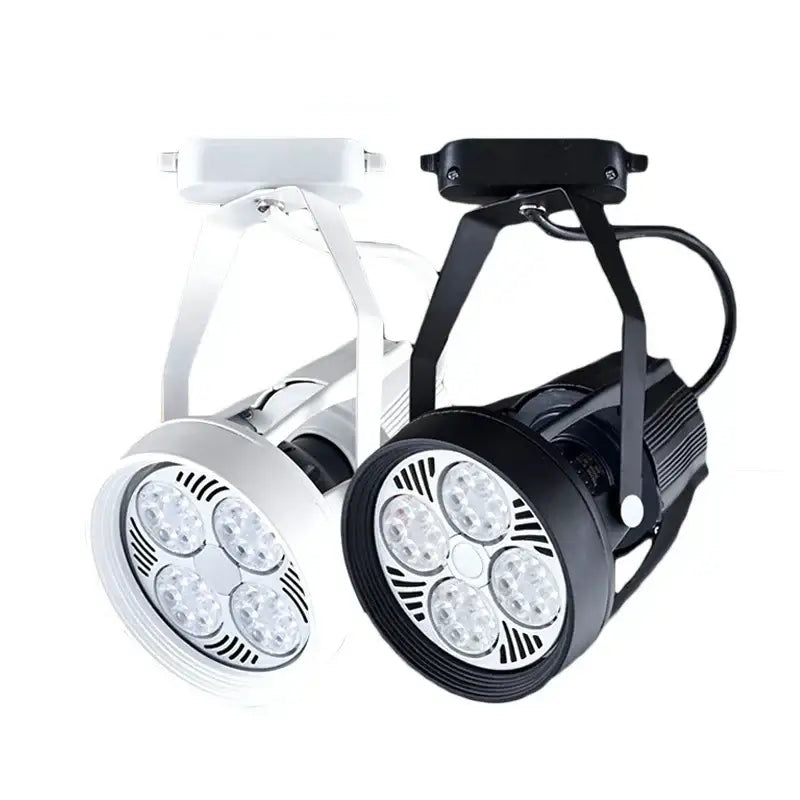 Black White LED Spot Light