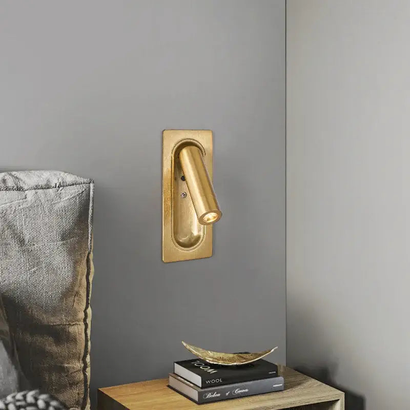 Brass LED Headboard Light